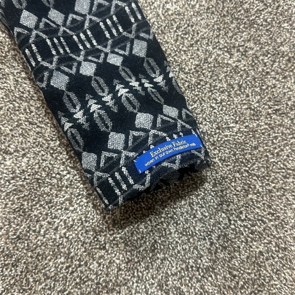 Pendleton virgin wool Aztec houndstooth jacket. S… - image 3